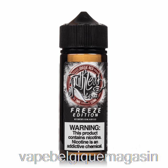 Vape Shop Bruxelles Joosie Red - édition Freeze - Vapeur Impitoyable - 120ml 3mg
